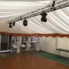 9m x 6m Party Marquee with Centre Truss, Intelligent Moving Head Lights & Dancefloor